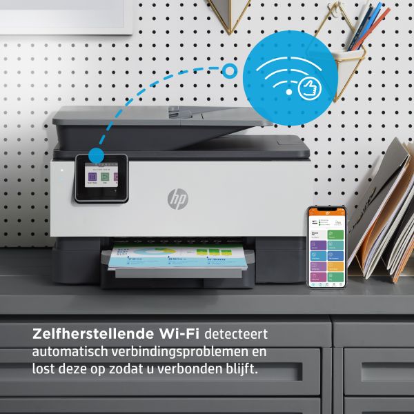 HP OfficeJet Pro 9010e Draadloos All-in-One Kleur Printer, Instant Ink; Dubbelzijdig printen (257G4B#629) HP OfficeJet Pro 9010e Draadloos All-in-One Kleur Printer, Instant Ink; Dubbelzijdig printen