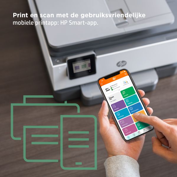 HP OfficeJet Pro 9010e Draadloos All-in-One Kleur Printer, Instant Ink; Dubbelzijdig printen (257G4B#629) HP OfficeJet Pro 9010e Draadloos All-in-One Kleur Printer, Instant Ink; Dubbelzijdig printen