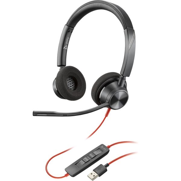 HP Poly Poly Blackwire 3320 USB-A Headset (76J16AA)