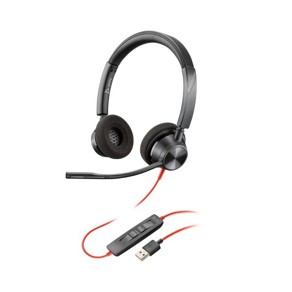 HP Poly Poly Blackwire 3320 USB-A Headset (76J16AA)