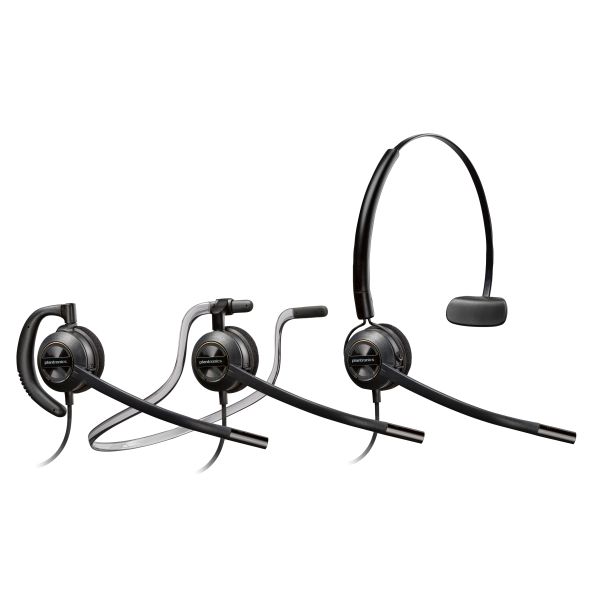 Poly EncorePro 540 Convertible Headset met Quick Disconnect (783P1AA)