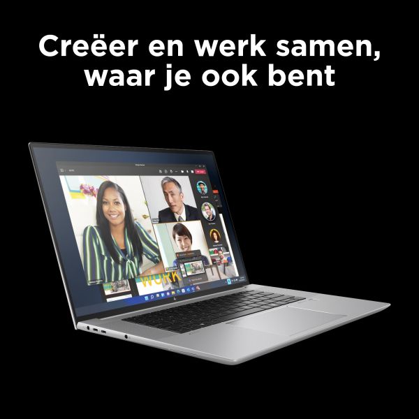 HP ZBook Studio G11 Intel Core Ultra 7 165H Mobiel werkstation 40,6 cm (16") WUXGA 32 GB DDR5-SDRAM 1 TB SSD NVIDIA RTX 2000 Ada Wi-Fi 7 (802.11be) Windows 11 Pro AI PC, AI Workstation Zilver (98L08ET#ABB)