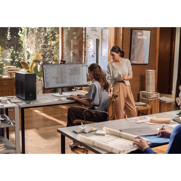 HP Z2 TWR G1i - Ultra9 285 - 32GB RAM - 1TB SSD - Win 11 Pro Intel Core Ultra 9 DDR5-SDRAM Windows 11 Pro Tower Workstation AI PC, AI Workstation Zwart (A40T6ET#ABB) 1/4 HP Z2 TWR G1i - Ultra9 285 - 32GB RAM - 1TB SSD - Win 11 Pro Intel Core Ultra 9 DDR5-SDRAM Windows 11 Pro Tower Workstation AI PC, AI Workstation Zwart (A40T6ET#ABB)