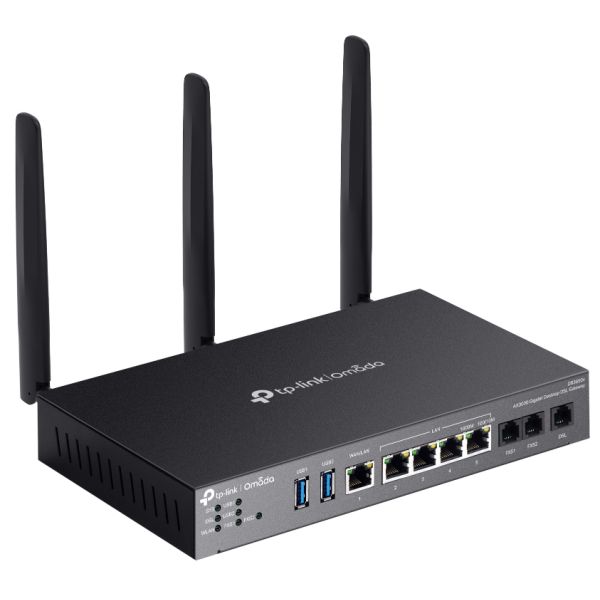 TP-Link Omada DR3220v-4G draadloze router Gigabit Ethernet Dual-band (2.4 GHz / 5 GHz) Zwart (DR3220V-4G(EU)) TP-Link Omada DR3220v-4G draadloze router Gigabit Ethernet Dual-band (2.4 GHz / 5 GHz) Zwart (DR3220V-4G(EU))
