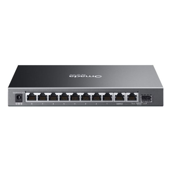 TP-Link Omada ES210GP netwerk-switch Managed L2 Gigabit Ethernet (10/100/1000) Power over Ethernet (PoE) DIN rail Zwart (ES210GP(UN))