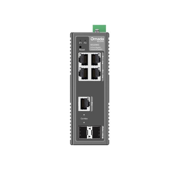 TP-Link Omada IES206G netwerk-switch Managed Gigabit Ethernet (10/100/1000) Zwart (IES206G(UN)) TP-Link Omada IES206G netwerk-switch Managed Gigabit Ethernet (10/100/1000) Zwart (IES206G(UN))