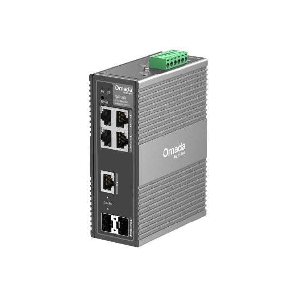 TP-Link Omada IES206G netwerk-switch Managed Gigabit Ethernet (10/100/1000) Zwart (IES206G(UN))