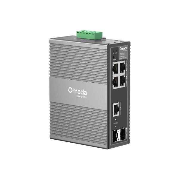TP-Link Omada IES206G netwerk-switch Managed Gigabit Ethernet (10/100/1000) Zwart (IES206G(UN)) TP-Link Omada IES206G netwerk-switch Managed Gigabit Ethernet (10/100/1000) Zwart (IES206G(UN))