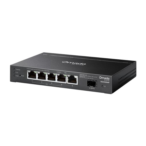 TP-Link SG2206MP netwerk-switch L2 Gigabit Ethernet (10/100/1000) Power over Ethernet (PoE) (SG2206MP)