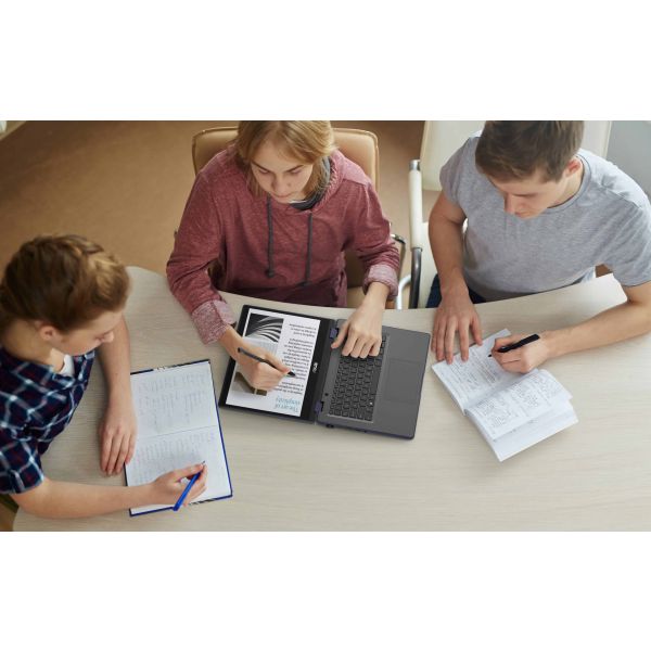 ASUS BR1402FGA-NT0546XA-P Intel Core i3 N-series i3-N305 Hybride (2-in-1) 35,6 cm (14") Touchscreen Full HD 16 GB DDR4-SDRAM 256 GB UFS Wi-Fi 6 (802.11ax) Windows 11 Pro Education US International Grijs (90NX0811-M06040)