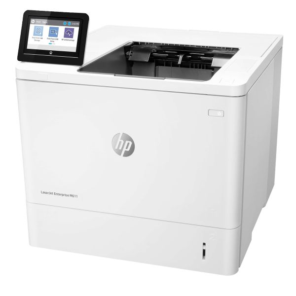 HP LaserJet Enterprise M611dn Zwart-wit Printer, Alleen Ethernet; Dubbelzijdig (7PS84ABGJ)