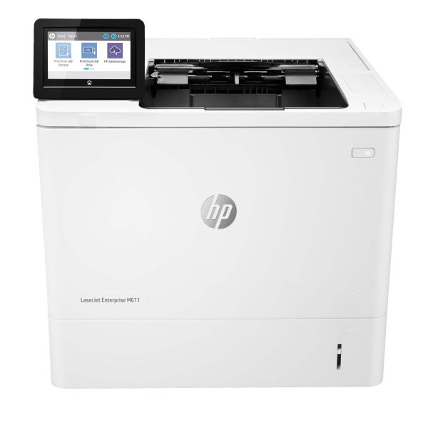 HP LaserJet Enterprise M611dn Zwart-wit Printer, Alleen Ethernet; Dubbelzijdig (7PS84ABGJ)