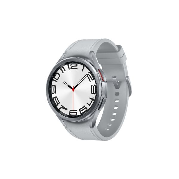 Samsung Galaxy Watch6 Classic 47 mm Digitaal Touchscreen 4G Zilver (SM-R965FZKAXEF) Samsung Galaxy Watch6 Classic 47 mm Digitaal Touchscreen 4G Zilver (SM-R965FZKAXEF)