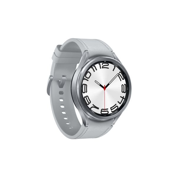 Samsung Galaxy Watch6 Classic 47 mm Digitaal Touchscreen 4G Zilver (SM-R965FZKAXEF)