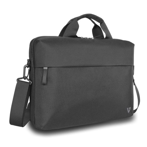 V7 CTP14-ECO2 laptoptas 35,8 cm (14.1") Aktetas Zwart (CTP14-ECO2)  V7 CTP14-ECO2 laptoptas 35,8 cm (14.1") Aktetas Zwart (CTP14-ECO2)