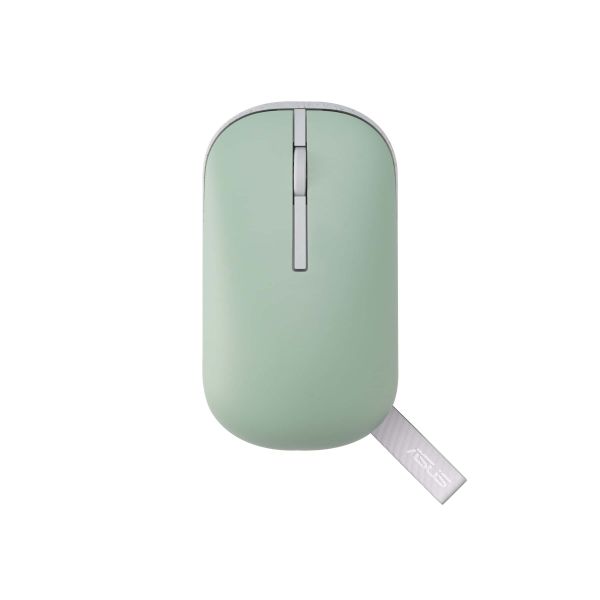 ASUS Marshmallow Mouse MD100 muis Kantoor Ambidextrous RF-draadloos + Bluetooth Optisch 1600 DPI (90XB07A0-BMU0A0)