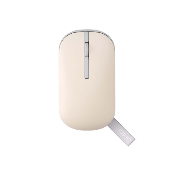 ASUS Marshmallow Mouse MD100 muis Kantoor Ambidextrous RF-draadloos + Bluetooth Optisch 1600 DPI (90XB07A0-BMU0A0)