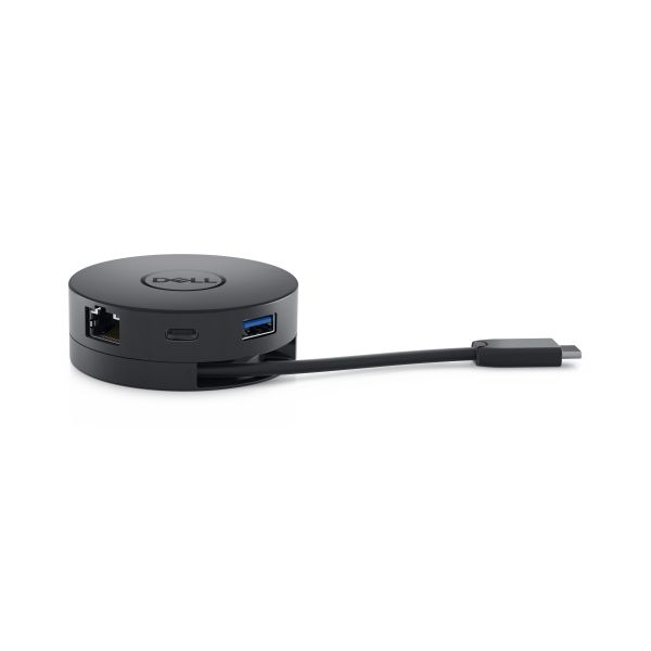 DELL DA300 Bedraad USB 3.2 Gen 2 (3.1 Gen 2) Type-C Zwart (DELL-DA300)