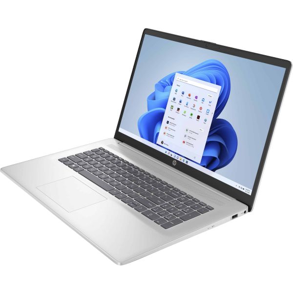 HP 17-cn2235nd Intel® Core™ i3 i3-1215U Laptop 43,9 cm (17.3") Full HD 8 GB DDR4-SDRAM 512 GB SSD Wi-Fi 5 (802.11ac) Windows 11 Home Zilver (94C87EA#ABH)