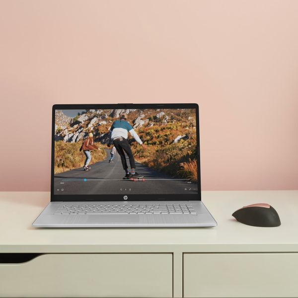 HP 17-cn2235nd Intel® Core™ i3 i3-1215U Laptop 43,9 cm (17.3") Full HD 8 GB DDR4-SDRAM 512 GB SSD Wi-Fi 5 (802.11ac) Windows 11 Home Zilver (94C87EA#ABH)