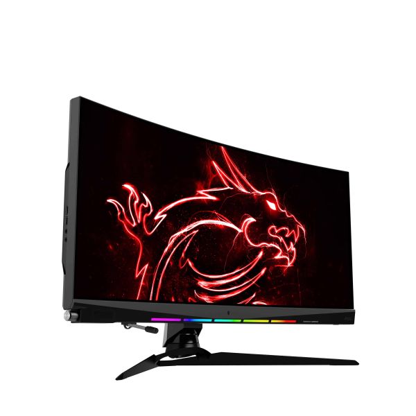 MSI Optix MEG381CQR PLUS computer monitor 95,2 cm (37.5") 3840 x 1600 Pixels UltraWide Quad HD+ LCD Zwart (OPTIX MEG381CQR PLUS)