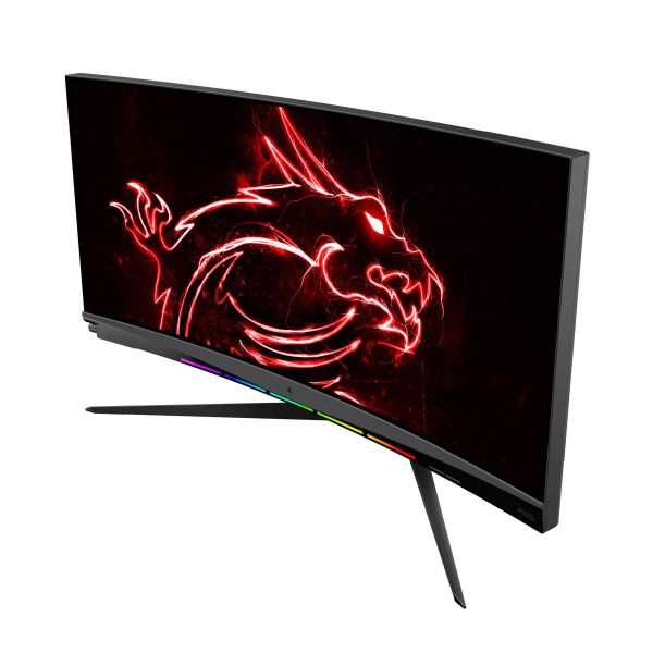 MSI Optix MEG381CQR PLUS computer monitor 95,2 cm (37.5") 3840 x 1600 Pixels UltraWide Quad HD+ LCD Zwart (OPTIX MEG381CQR PLUS)