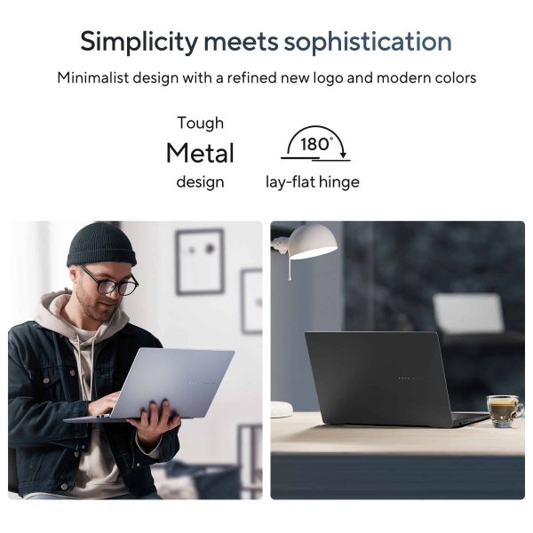 ASUS Vivobook S 14 OLED S5406SA-QD077W Copilot+ PC Intel Core Ultra 7 258V Laptop 35,6 cm (14") WUXGA 32 GB LPDDR5x-SDRAM 1 TB SSD Wi-Fi 7 (802.11be) Windows 11 Home Nederlands Blauw (90NB15R2-M009H0)
