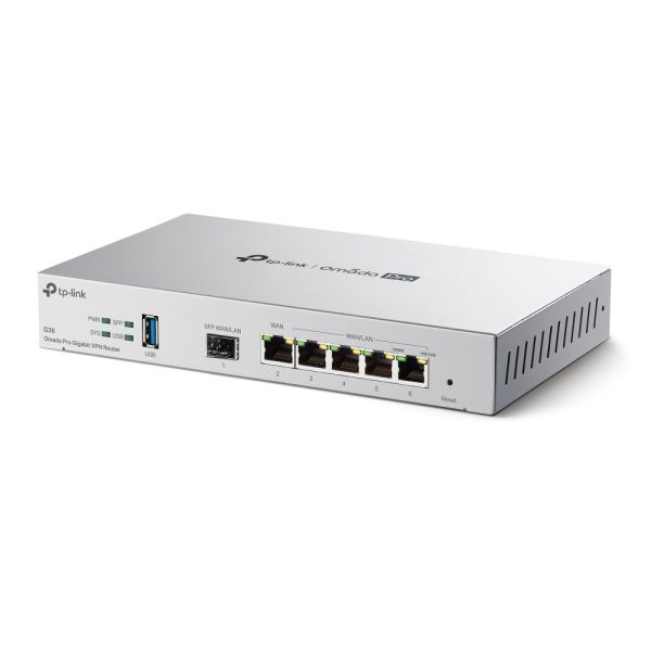 TP-Link Omada Pro G36 bedrade router Gigabit Ethernet Grijs (G36(UN))