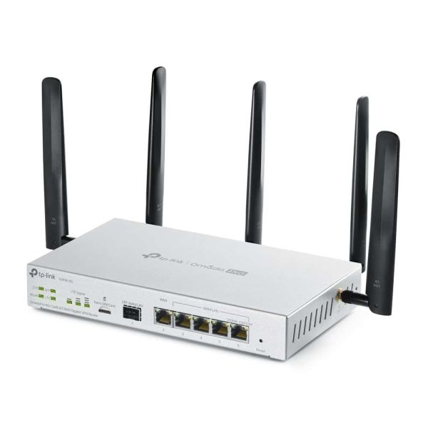 TP-Link Omada Pro G36W-4G draadloze router Gigabit Ethernet Dual-band (2.4 GHz / 5 GHz) Wit (G36W-4G(EU)) TP-Link Omada Pro G36W-4G draadloze router Gigabit Ethernet Dual-band (2.4 GHz / 5 GHz) Wit (G36W-4G(EU))