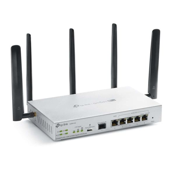 TP-Link Omada Pro G36W-4G draadloze router Gigabit Ethernet Dual-band (2.4 GHz / 5 GHz) Wit (G36W-4G(EU)) TP-Link Omada Pro G36W-4G draadloze router Gigabit Ethernet Dual-band (2.4 GHz / 5 GHz) Wit (G36W-4G(EU))