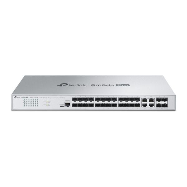 TP-Link Omada Pro S5500-24F4XF netwerk-switch Managed L2/L2+ Gigabit Ethernet (10/100/1000) Grijs (S5500-24F4XF(UN)) TP-Link Omada Pro S5500-24F4XF netwerk-switch Managed L2/L2+ Gigabit Ethernet (10/100/1000) Grijs (S5500-24F4XF(UN))