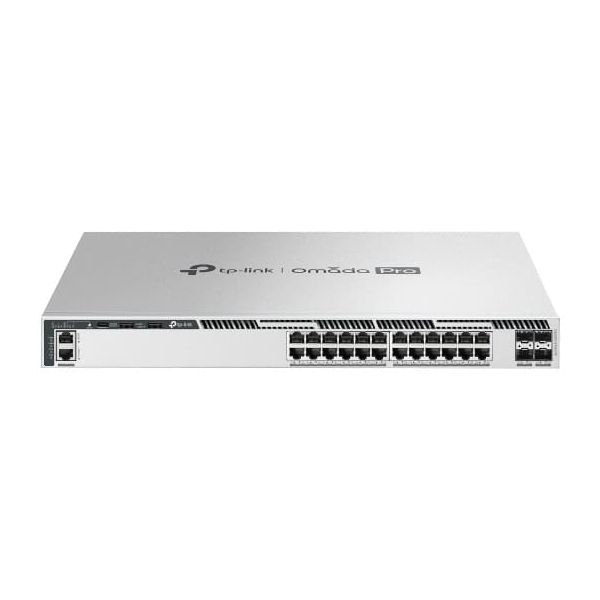 TP-Link Omada Pro S6500-24G4XF netwerk-switch Managed L3 Gigabit Ethernet (10/100/1000) 1U Grijs (S6500-24G4XF(UN))