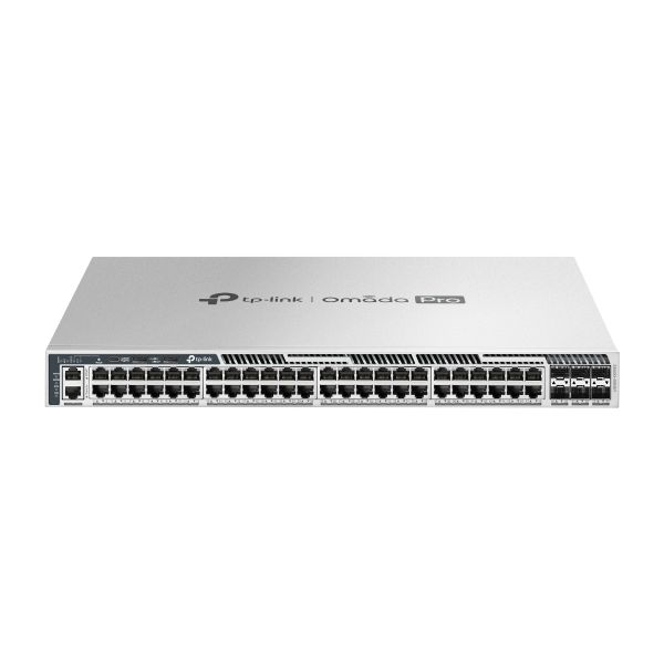 TP-Link Omada Pro S6500-48M6Y netwerk-switch Managed L3 2.5G Ethernet (100/1000/2500) 1U Grijs (S6500-48M6Y(UN)) TP-Link Omada Pro S6500-48M6Y netwerk-switch Managed L3 2.5G Ethernet (100/1000/2500) 1U Grijs (S6500-48M6Y(UN))