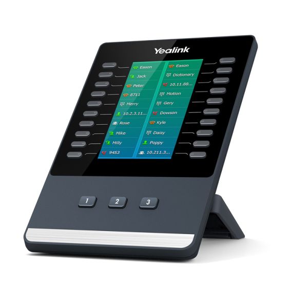 Yealink EXP50 IP add-on module Zwart, Grijs 23 knoppen (EXP50) Yealink EXP50 IP add-on module Zwart, Grijs 23 knoppen (EXP50)