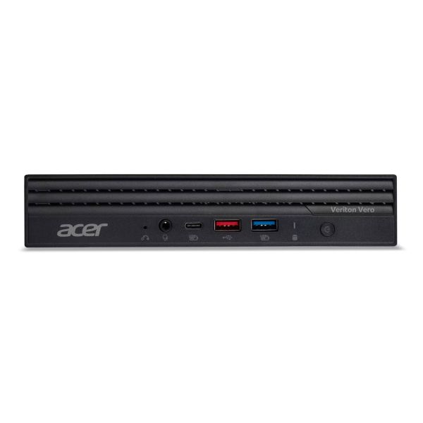Acer Veriton Vero N4720GT I54516 Pro Intel® Core™ i5 i5-14400 16 GB DDR5-SDRAM 512 GB SSD Windows 11 Pro Micro PC Mini PC Zwart (DT.R2BEH.00R)