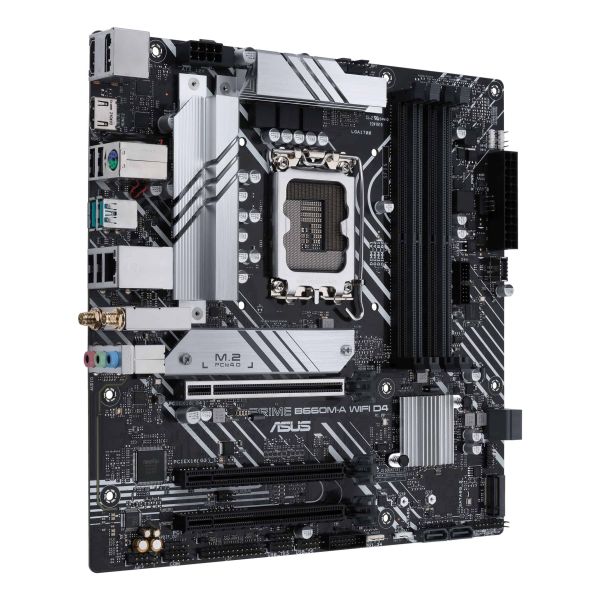 ASUS PRIME B660M-A WIFI D4 Intel B660 LGA 1700 micro ATX (PRIME B660M-A WIFI D4)