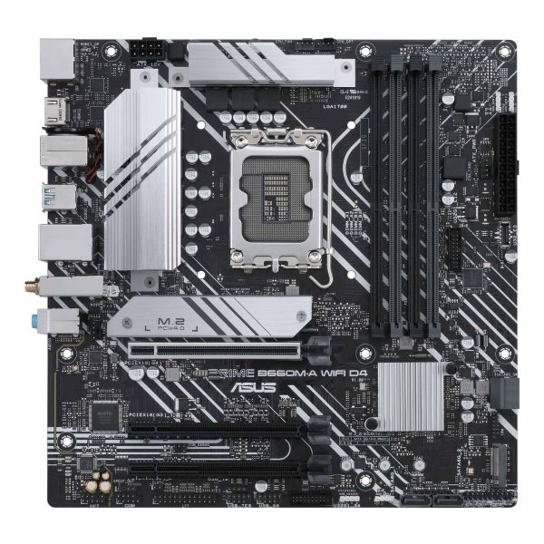 ASUS PRIME B660M-A WIFI D4 Intel B660 LGA 1700 micro ATX (PRIME B660M-A WIFI D4)
