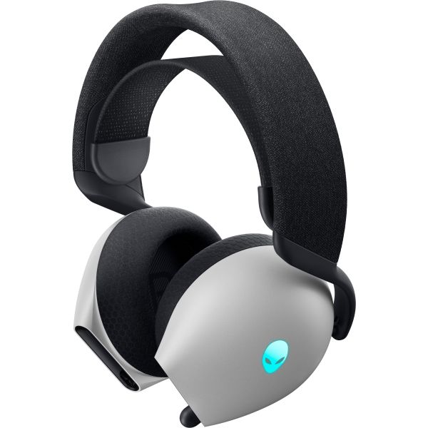 Alienware AW725H Headset Bedraad en draadloos Hoofdband Gamen USB Type-C Bluetooth Zwart, Wit (AW725H-W-DEAM)