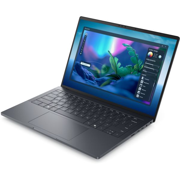 DELL Pro Max MA14250 Intel Core Ultra 7 265H Laptop 35,6 cm (14") Full HD+ 32 GB LPDDR5x-SDRAM 1 TB SSD Wi-Fi 7 (802.11be) Windows 11 Pro Engels Grijs (WY8DK)