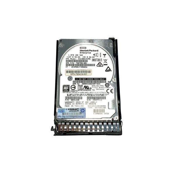 HPE 1.8TB 12G SAS 10K RPM SFF Enterprise Hard Drive (791034-B21B)