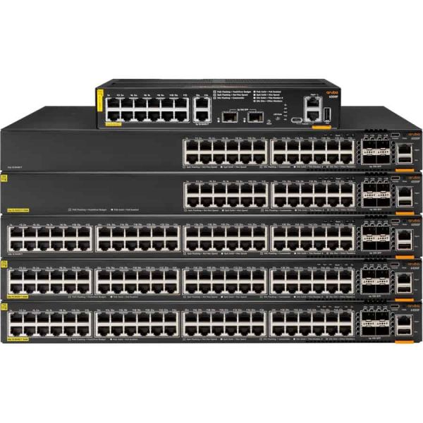 HP Aruba 6200M 36G 12SR5 Class6 PoE 4SFP+ (R8V12A)