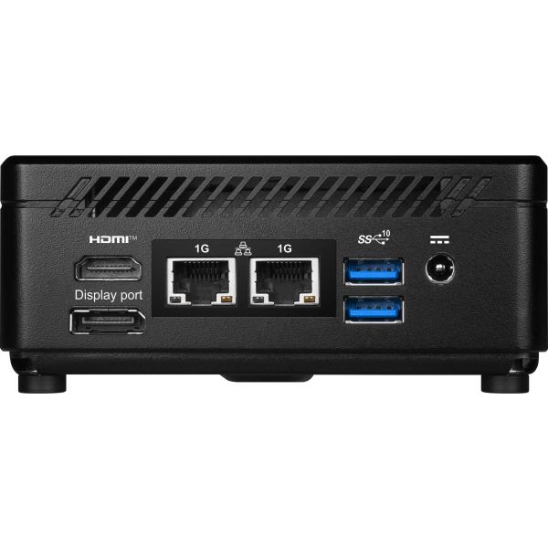 MSI CUBI N ADL S-225BEU PC/workstation barebone 0,69L maat pc Zwart N100 (936-B0A921-225)