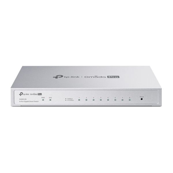 TP-Link Omada Pro S4500-8G netwerk-switch Managed L2/L2+ Gigabit Ethernet (10/100/1000) Grijs (S4500-8G(UN))