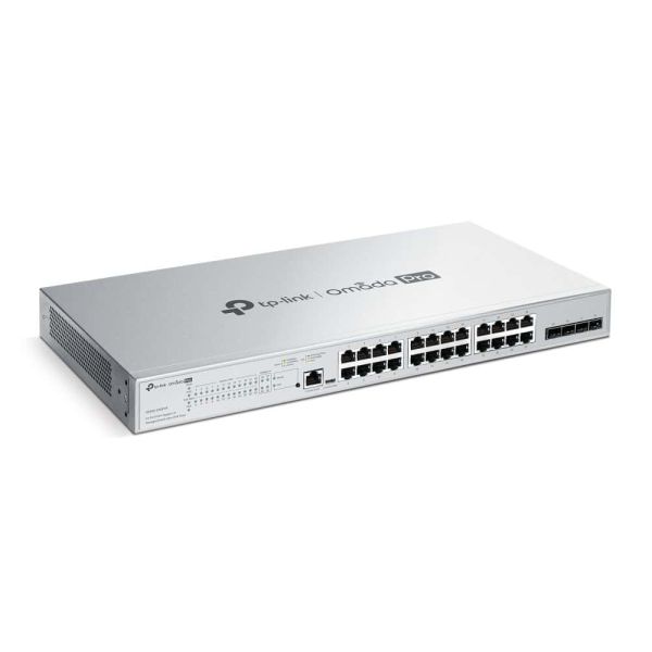 TP-Link Omada Pro S5500-24GP4F netwerk-switch Managed L2/L2+ Gigabit Ethernet (10/100/1000) Power over Ethernet (PoE) Grijs (S5500-24GP4F(UN))