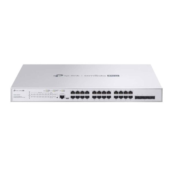 TP-Link Omada Pro S5500-24GP4XF netwerk-switch Managed L2/L2+ Gigabit Ethernet (10/100/1000) Power over Ethernet (PoE) Grijs (S5500-24GP4XF(UN))