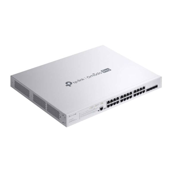 TP-Link Omada Pro S5500-24GP4XF netwerk-switch Managed L2/L2+ Gigabit Ethernet (10/100/1000) Power over Ethernet (PoE) Grijs (S5500-24GP4XF(UN)) TP-Link Omada Pro S5500-24GP4XF netwerk-switch Managed L2/L2+ Gigabit Ethernet (10/100/1000) Power over Ethernet (PoE) Grijs (S5500-24GP4XF(UN))