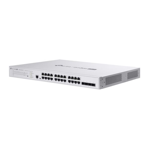 TP-Link Omada Pro S5500-24MPP4XF netwerk-switch Managed L2/L2+ Gigabit Ethernet (10/100/1000) Power over Ethernet (PoE) Grijs (S5500-24MPP4XF(UN))