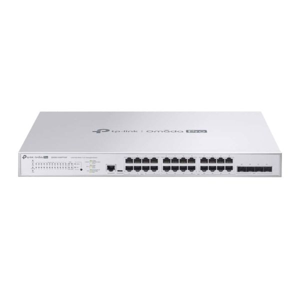 TP-Link Omada Pro S5500-24MPP4XF netwerk-switch Managed L2/L2+ Gigabit Ethernet (10/100/1000) Power over Ethernet (PoE) Grijs (S5500-24MPP4XF(UN))