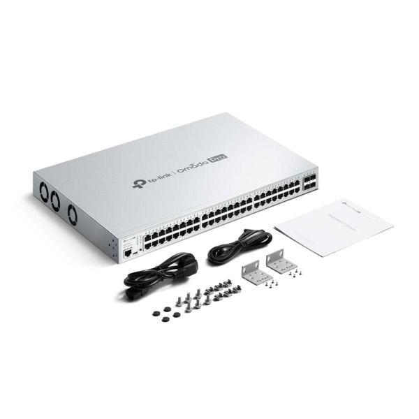 TP-Link Omada Pro S5500-48GP4F netwerk-switch Managed L2/L2+ Gigabit Ethernet (10/100/1000) Power over Ethernet (PoE) Grijs (S5500-48GP4F(UN))