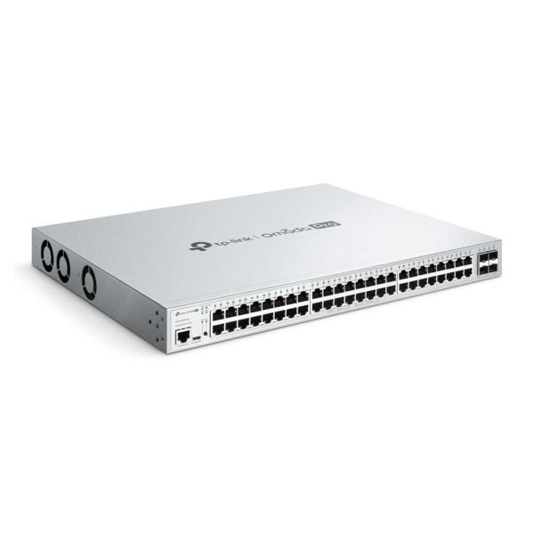 TP-Link Omada Pro S5500-48GP4XF netwerk-switch Managed L2/L2+ Gigabit Ethernet (10/100/1000) Power over Ethernet (PoE) Grijs (S5500-48GP4XF(UN))